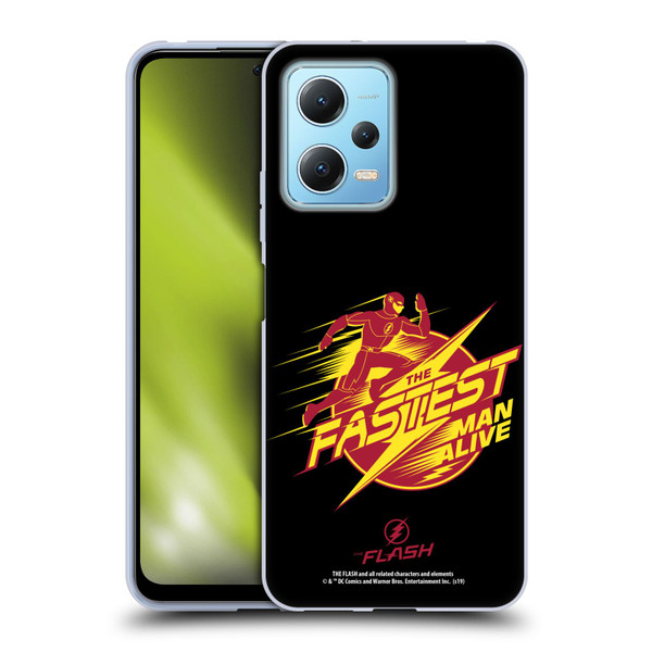 The Flash TV Series Graphics Barry Fastest Man Alive Soft Gel Case for Xiaomi Redmi Note 12 5G