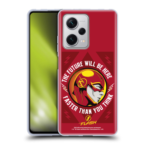 The Flash TV Series Graphics Barry Faster Soft Gel Case for Xiaomi Redmi Note 12 Pro+ 5G