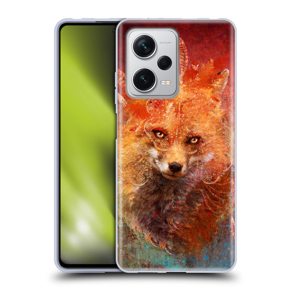 Jena DellaGrottaglia Animals Fox Soft Gel Case for Xiaomi Redmi Note 12 Pro+ 5G