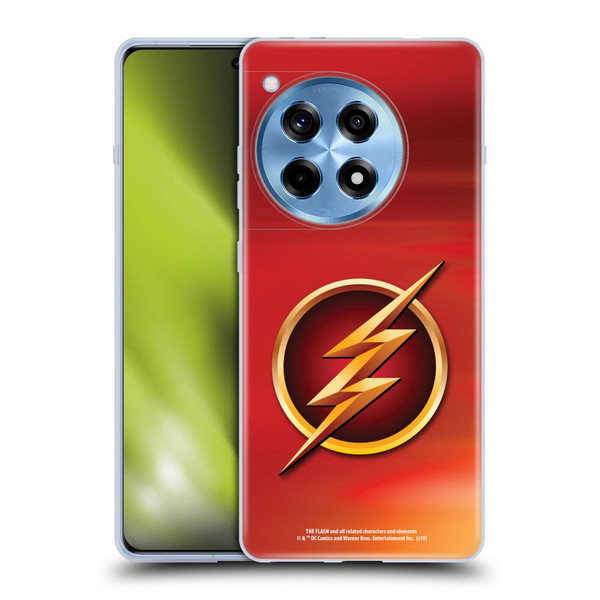 The Flash TV Series Logos Red Soft Gel Case for OnePlus 12R