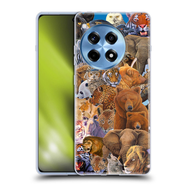 Graeme Stevenson Wildlife Animals Soft Gel Case for OnePlus 12R