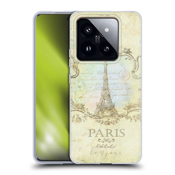 Jena DellaGrottaglia Assorted Paris My Embrace Soft Gel Case for Xiaomi 14 Pro