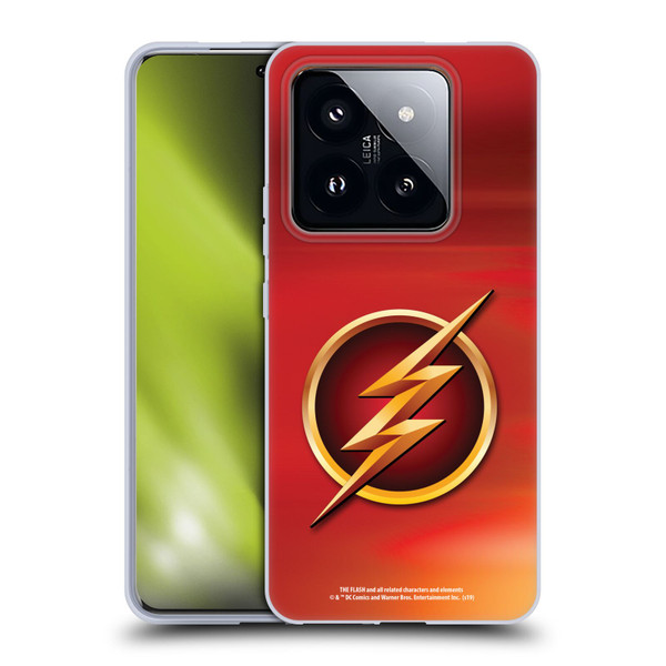 The Flash TV Series Logos Red Soft Gel Case for Xiaomi 14 Pro