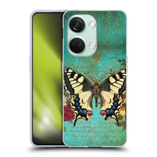 Jena DellaGrottaglia Insects Butterfly Garden Soft Gel Case for OnePlus Nord 3 5G