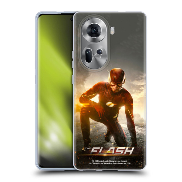 The Flash TV Series Poster Barry Kneel Pose Soft Gel Case for OPPO Reno11