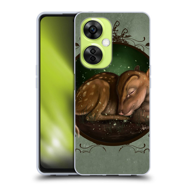 Ash Evans Animals Foundling Fawn Soft Gel Case for OnePlus Nord CE 3 Lite 5G
