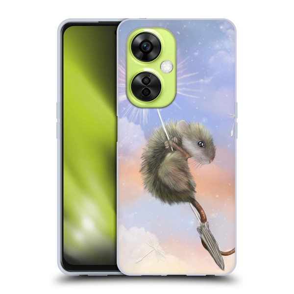 Ash Evans Animals Dandelion Mouse Soft Gel Case for OnePlus Nord CE 3 Lite 5G