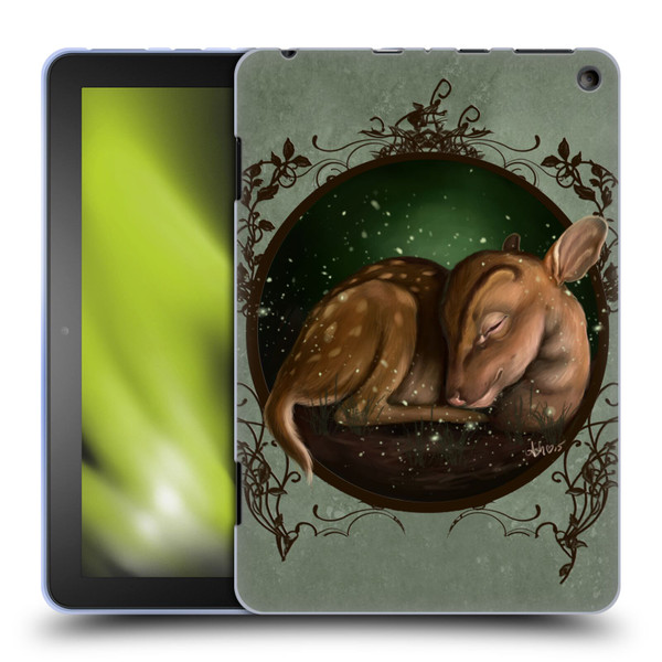 Ash Evans Animals Foundling Fawn Soft Gel Case for Amazon Fire HD 8/Fire HD 8 Plus 2020
