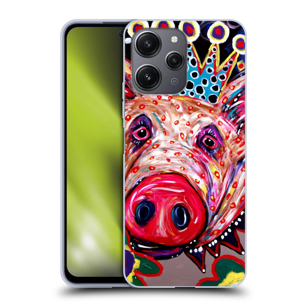 Mad Dog Art Gallery Animals Missy Pig Soft Gel Case for Xiaomi Redmi 12