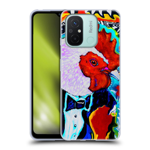 Mad Dog Art Gallery Animals Rooster Soft Gel Case for Xiaomi Redmi 12C