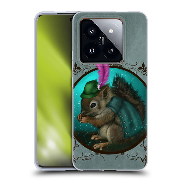 Ash Evans Animals Squirrel Soft Gel Case for Xiaomi 14 Pro