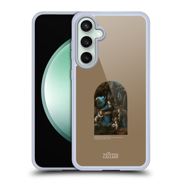 The National Gallery Religious & Mythological The Virgin Of The Rocks Soft Gel Case for Samsung Galaxy S23 FE 5G