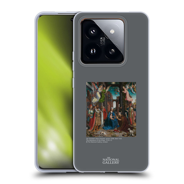 The National Gallery Religious & Mythological The Adoration Of The Kings Soft Gel Case for Xiaomi 14 Pro