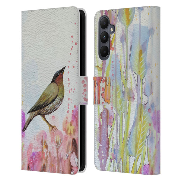 Sylvie Demers Birds 3 Dreamy Leather Book Wallet Case Cover For Samsung Galaxy A05s