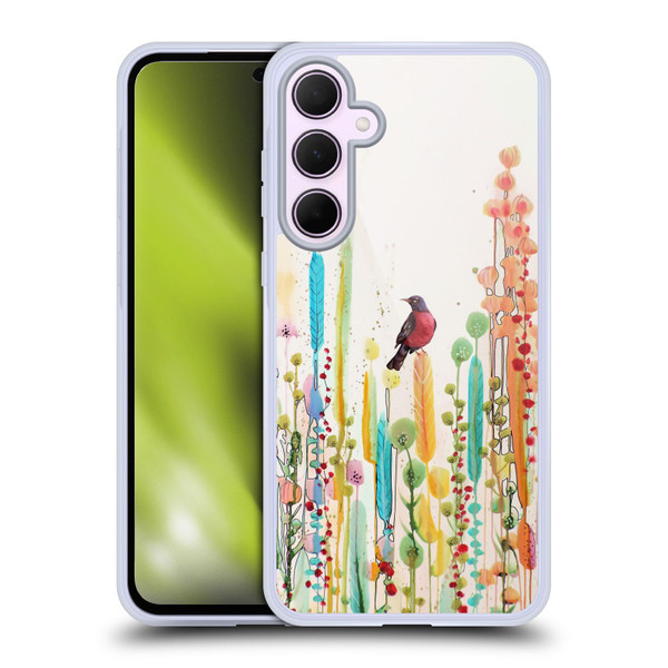 Sylvie Demers Birds 3 Scarlet Soft Gel Case for Samsung Galaxy A35 5G