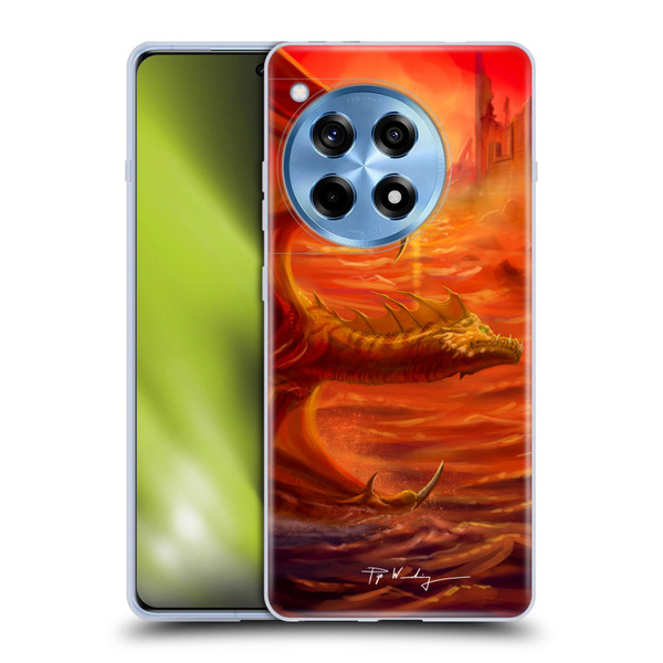 Piya Wannachaiwong Dragons Of Fire Lakeside Soft Gel Case for OnePlus 12R