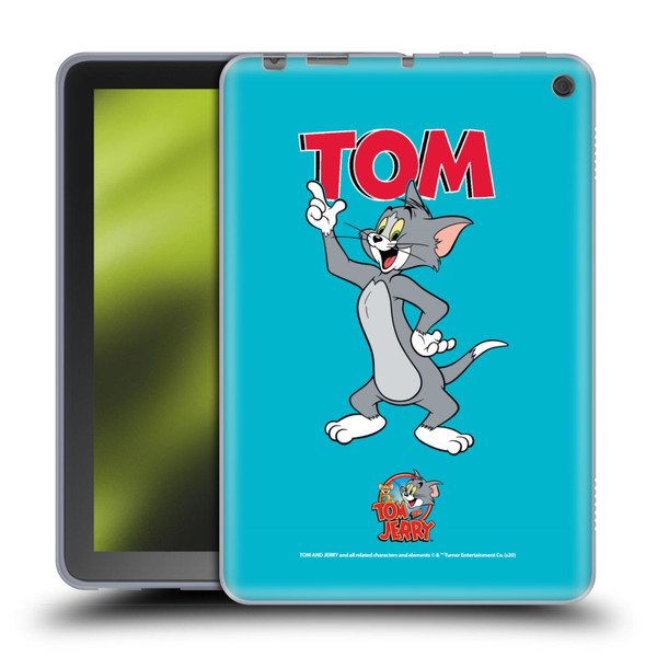 Tom and Jerry Characters Tom Soft Gel Case for Amazon Fire HD 8/Fire HD 8 Plus 2020