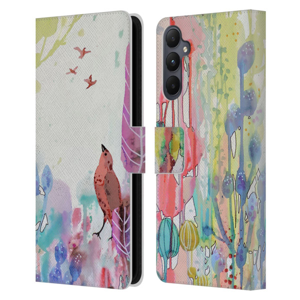 Sylvie Demers Nature Wings Leather Book Wallet Case Cover For Samsung Galaxy A05s
