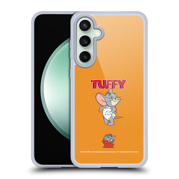 Tom and Jerry Characters Nibbles Soft Gel Case for Samsung Galaxy S23 FE 5G