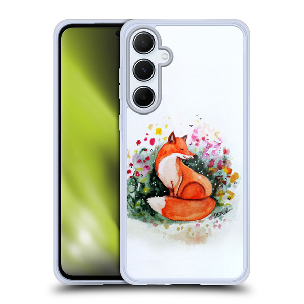 Sylvie Demers Nature Fox Beauty Soft Gel Case for Samsung Galaxy A55 5G