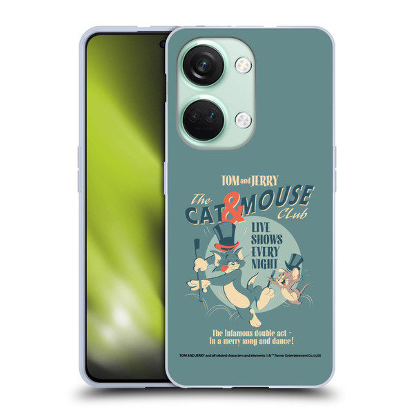 Tom and Jerry Retro Cat & Mouse Club Soft Gel Case for OnePlus Nord 3 5G
