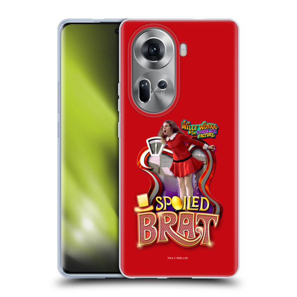Willy Wonka and the Chocolate Factory Graphics Veruca Salt Soft Gel Case for OPPO Reno11