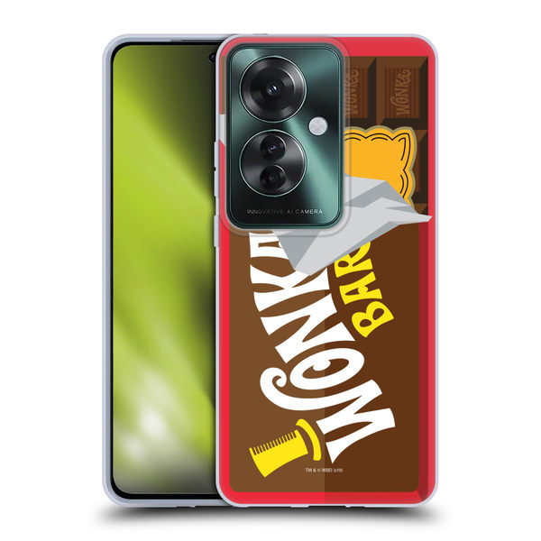 Willy Wonka and the Chocolate Factory Graphics Candy Bar Soft Gel Case for OPPO Reno11 F 5G / F25 Pro 5G
