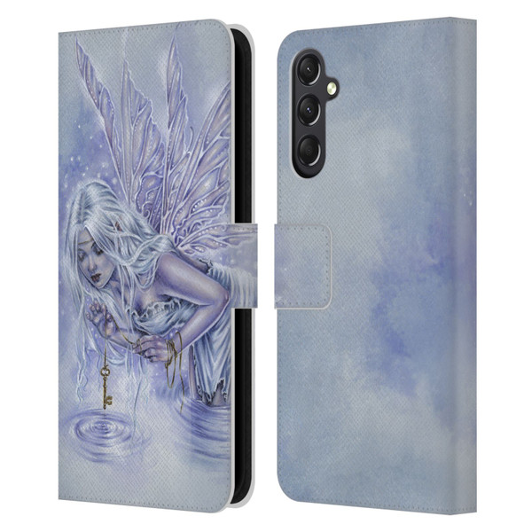 Selina Fenech Fairies Fishing For Riddles Leather Book Wallet Case Cover For Samsung Galaxy A24 4G / M34 5G