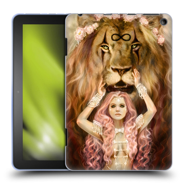 Selina Fenech Fantasy Strength Soft Gel Case for Amazon Fire HD 8/Fire HD 8 Plus 2020