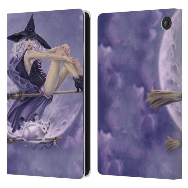 Selina Fenech Gothic Bewitched Leather Book Wallet Case Cover For Amazon Fire 7 2022