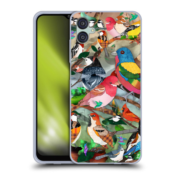 Suzan Lind Birds Medley 2 Soft Gel Case for Samsung Galaxy M04 5G / A04e