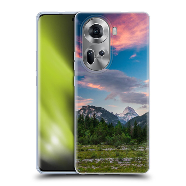 Patrik Lovrin Magical Sunsets Amazing Clouds Over Mountain Soft Gel Case for OPPO Reno11