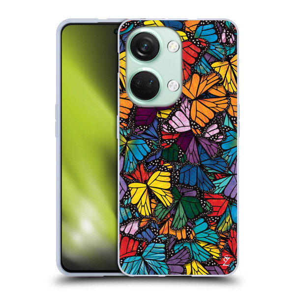 Suzan Lind Butterflies Monarch Soft Gel Case for OnePlus Nord 3 5G