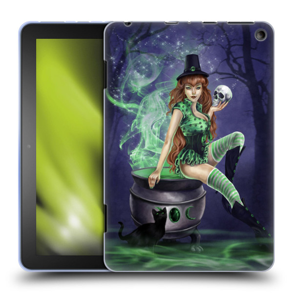 Selina Fenech Gothic Jinxed Soft Gel Case for Amazon Fire HD 8/Fire HD 8 Plus 2020