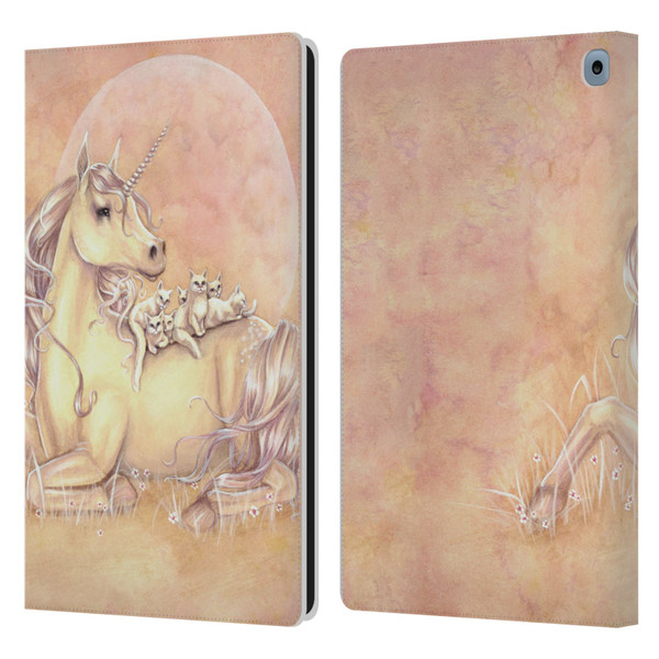 Selina Fenech Unicorns Purrfect Friends Leather Book Wallet Case Cover For Amazon Fire HD 10 / Plus 2021