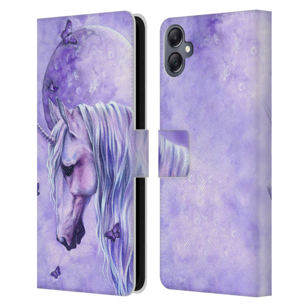 Selina Fenech Unicorns Moonlit Magic Leather Book Wallet Case Cover For Samsung Galaxy A05