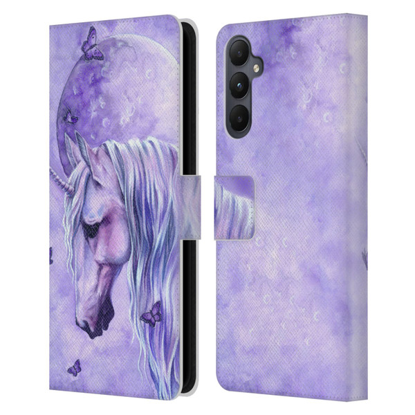Selina Fenech Unicorns Moonlit Magic Leather Book Wallet Case Cover For Samsung Galaxy A05s