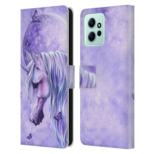 Selina Fenech Unicorns Moonlit Magic Leather Book Wallet Case Cover For Xiaomi Redmi 12