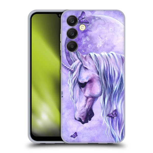 Selina Fenech Unicorns Moonlit Magic Soft Gel Case for Samsung Galaxy A25 5G