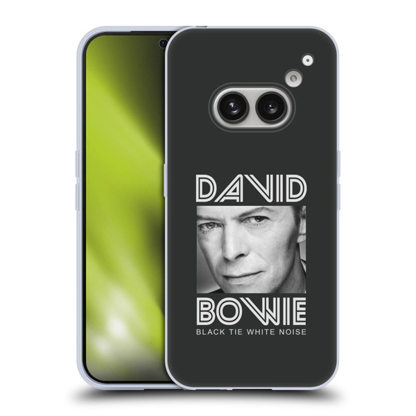 David Bowie Album Art Black Tie Soft Gel Case for Nothing Phone (2a)