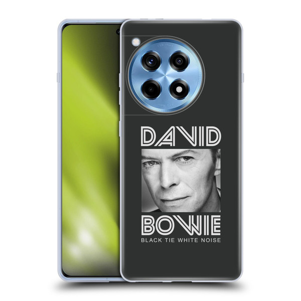 David Bowie Album Art Black Tie Soft Gel Case for OnePlus 12R