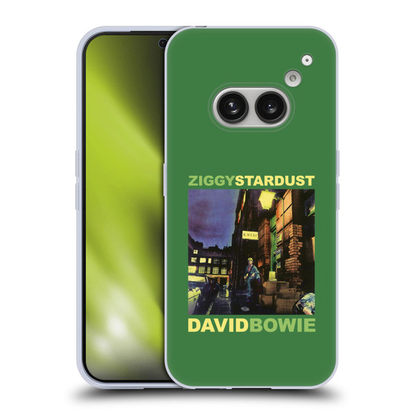 David Bowie Album Art Ziggy Stardust Soft Gel Case for Nothing Phone (2a)