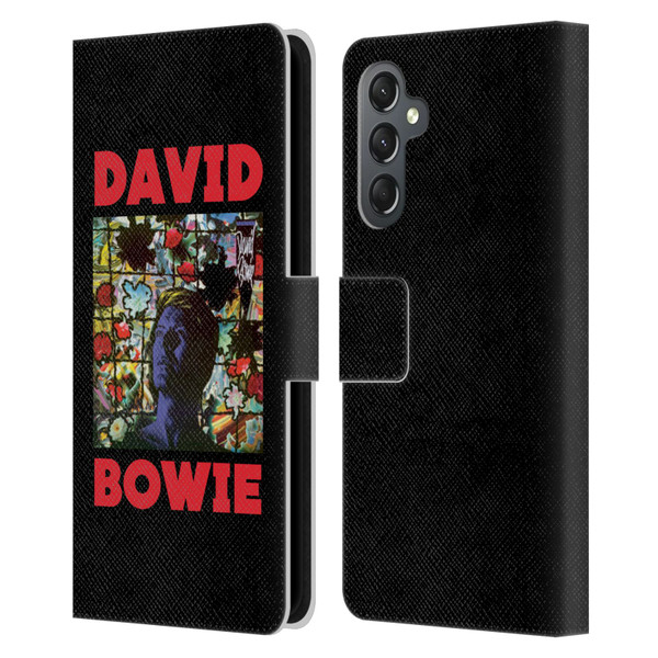 David Bowie Album Art Tonight Leather Book Wallet Case Cover For Samsung Galaxy A25 5G