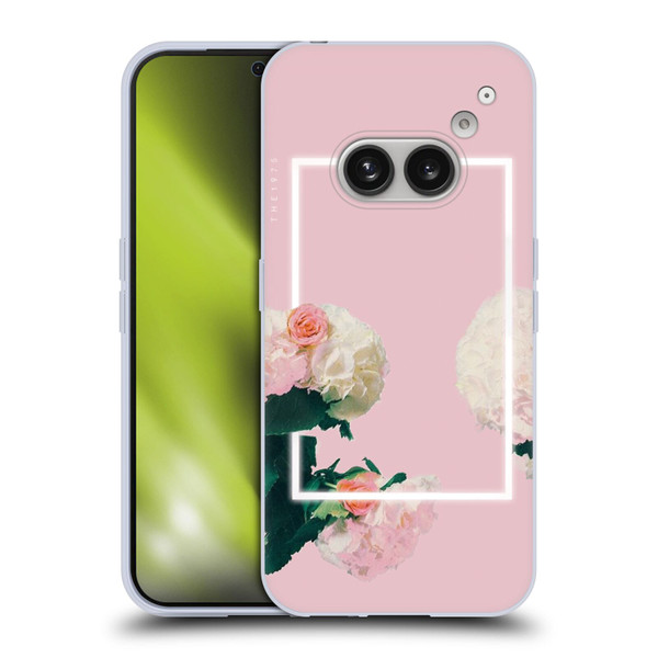 The 1975 Key Art Roses Pink Soft Gel Case for Nothing Phone (2a)