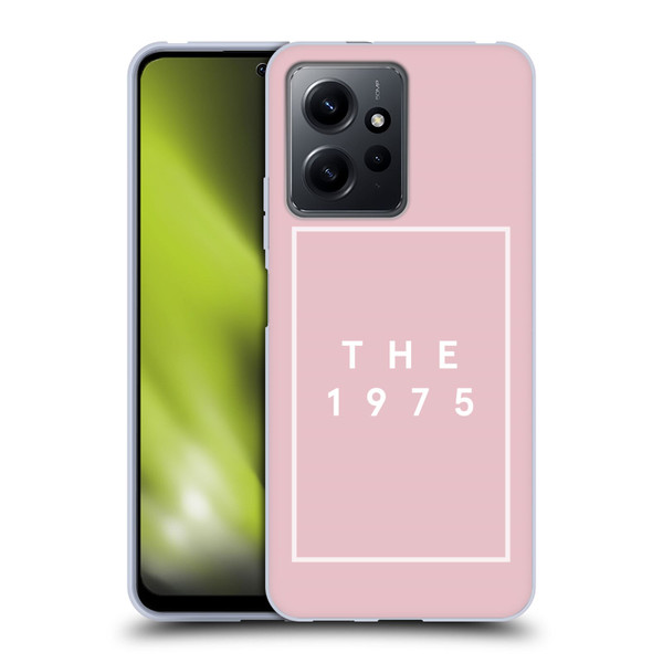 The 1975 Key Art Logo Pink Soft Gel Case for Xiaomi Redmi Note 12 4G