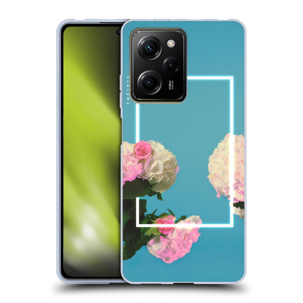 The 1975 Key Art Roses Blue Soft Gel Case for Xiaomi Redmi Note 12 Pro 5G