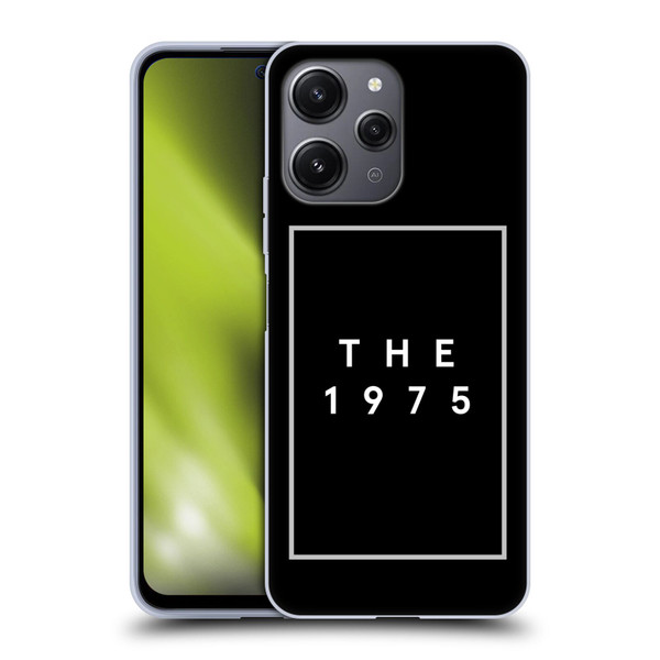 The 1975 Key Art Logo Black Soft Gel Case for Xiaomi Redmi 12