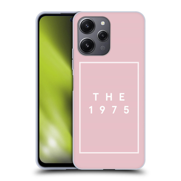 The 1975 Key Art Logo Pink Soft Gel Case for Xiaomi Redmi 12