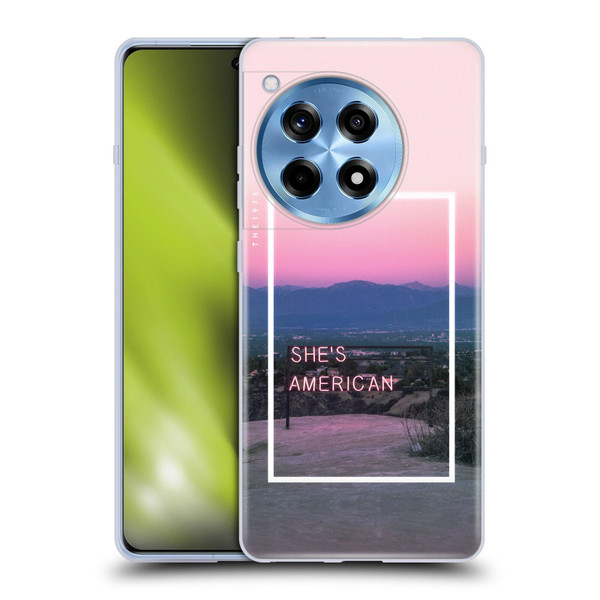 The 1975 Songs She's American Soft Gel Case for OnePlus 12R