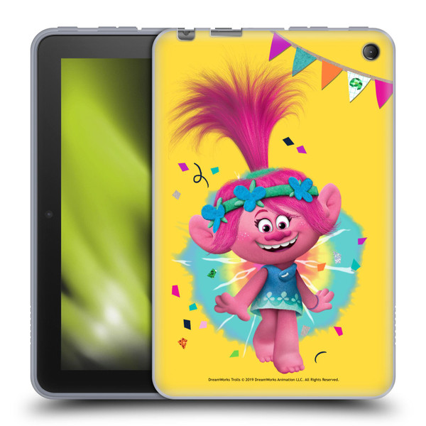 Trolls Graphics Poppy Soft Gel Case for Amazon Fire 7 2022